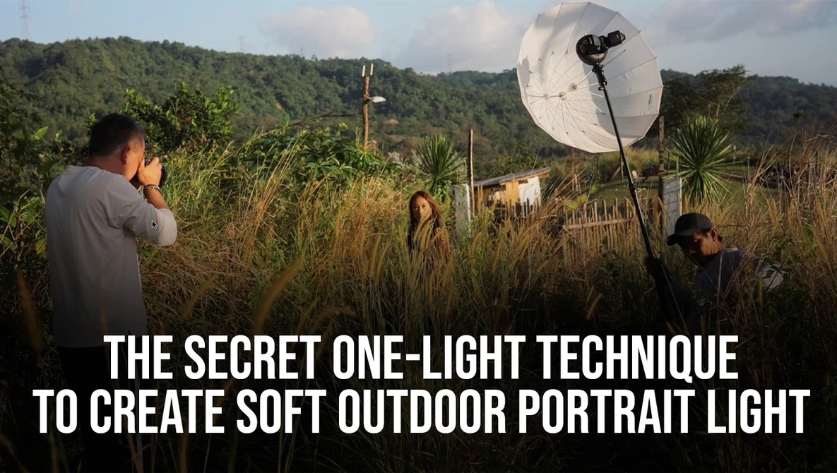 Watch The Secret One Light Technique for Creating Soft Outdoor Portrait Light + Editing Demo using Reblum on YouTube.