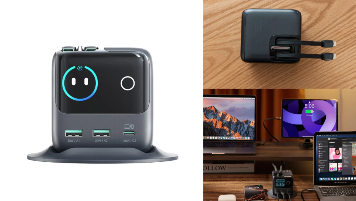 JOYROOM PODIX 140W Charger: Cable Clutter Solved | Fstoppers
