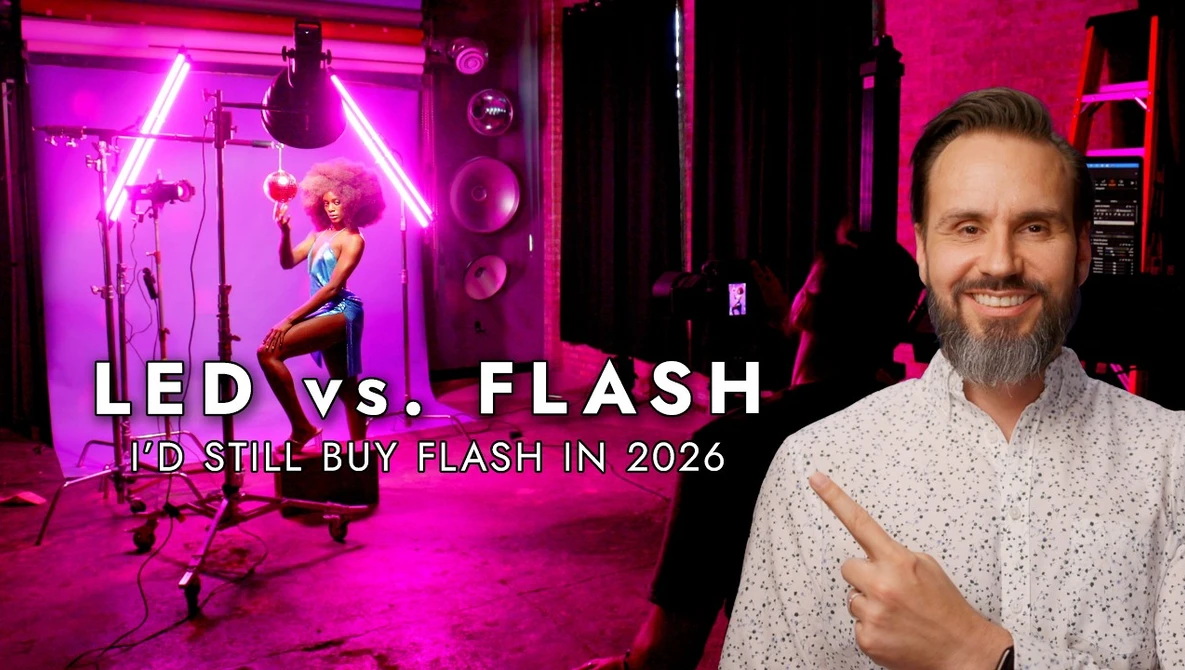Watch Should You Buy LED or Flash for Photography in 2026? on YouTube.