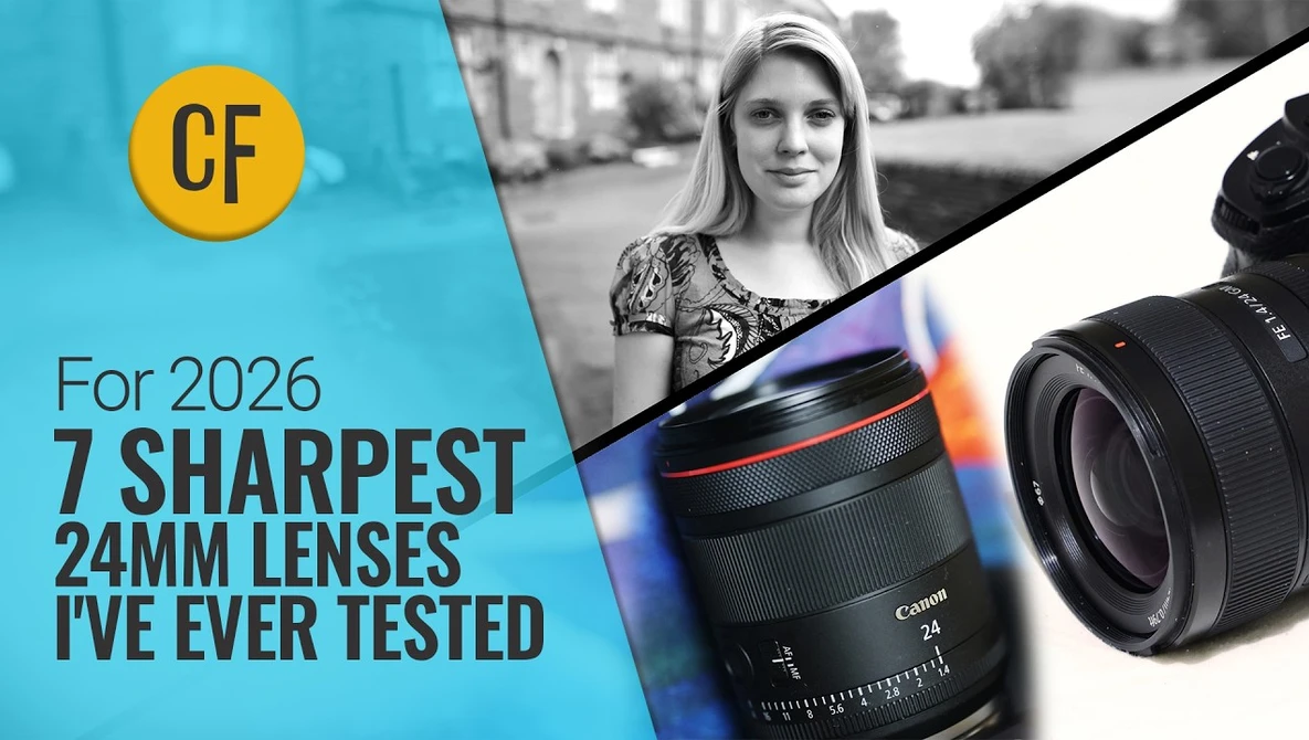 Watch The sharpest 24mm lenses I ever tested - updated for 2026! on YouTube.