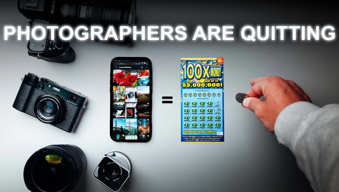 Watch Why Photographers are Quitting Social Media on YouTube.