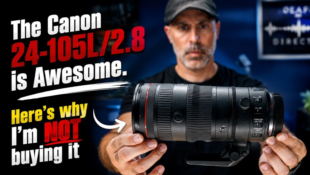 Watch The Canon RF 24-105L/2.8 is amazing, but that doesn't mean that it's RIGHT for me on YouTube.