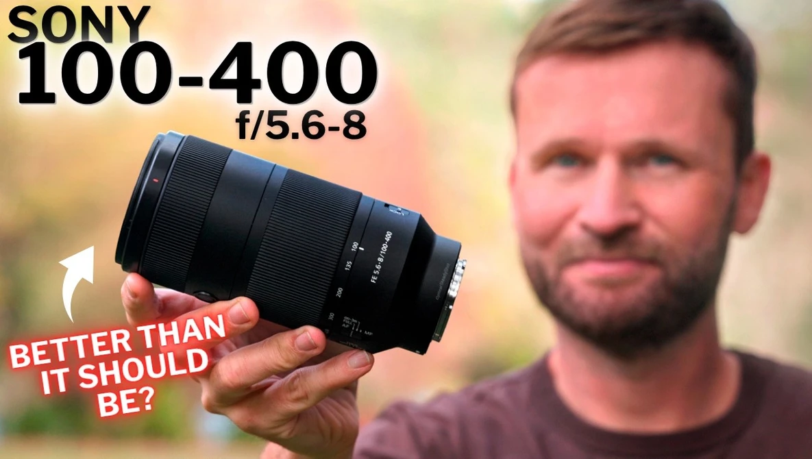 Watch This Lens Shouldn't Be This Good | Sony 100-400mm f/5.6-8 Review on YouTube.