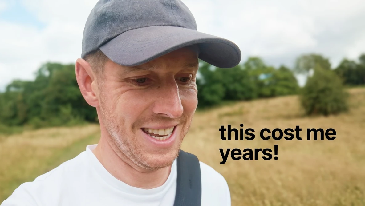 Watch 14 years of photography mistakes in 14 minutes on YouTube.