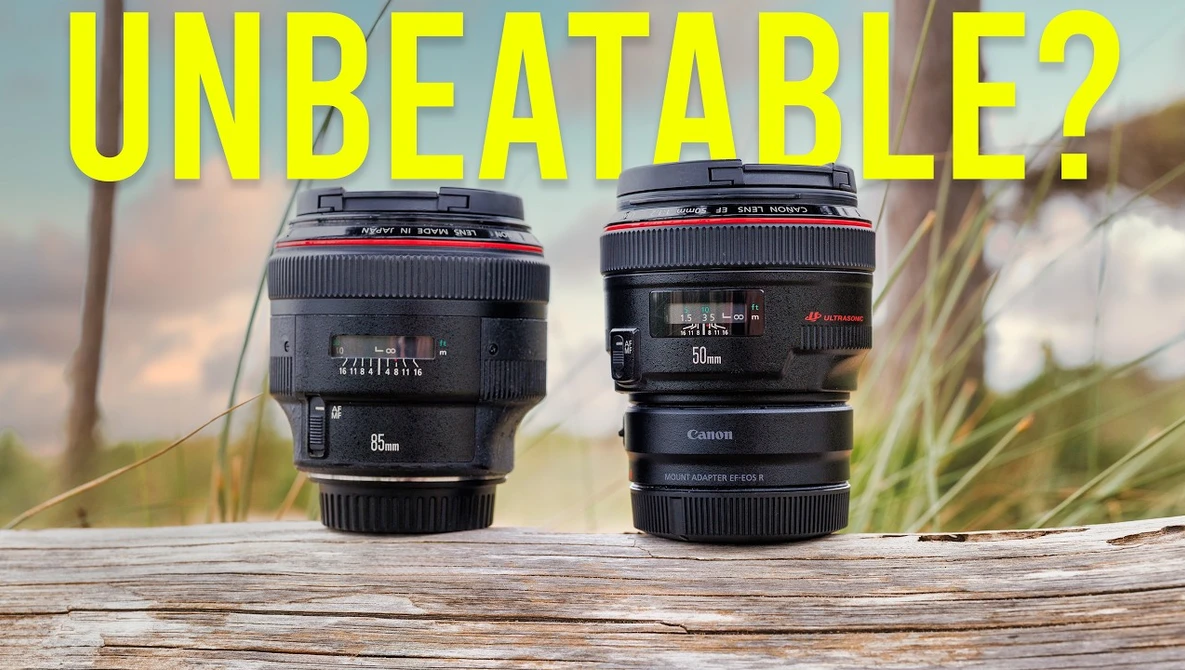 Watch These Legendary EF Lenses Refuse to Die - EF vs RF Primes on YouTube.