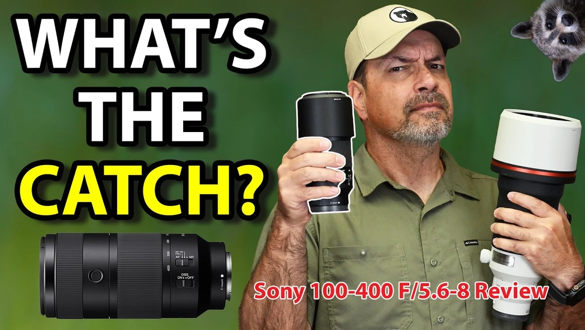 Watch Sony 100-400mm F5.6-8 Review: What Do You Really Give Up? on YouTube.