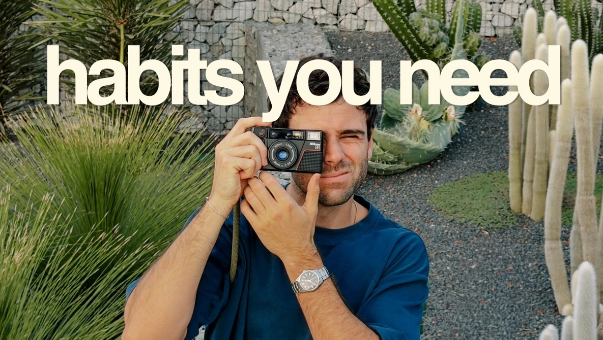 Watch 7 habits that actually changed my life as a photographer & creator on YouTube.