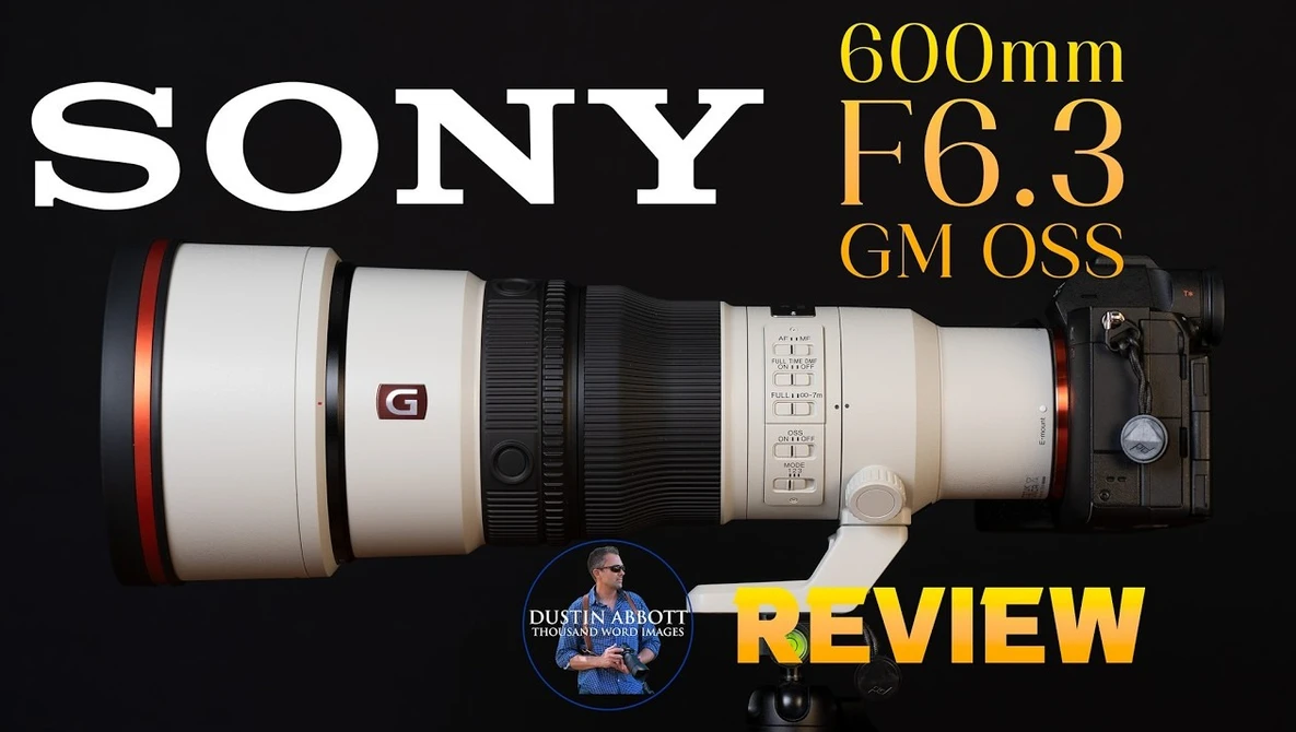 Watch Sony FE 600mm F6.3 GM OSS Review | 600mm in Under a Kilo! on YouTube.