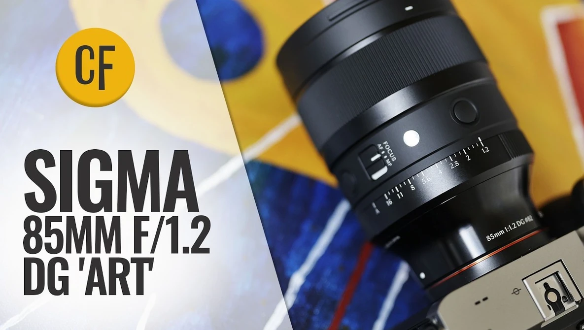 Watch Sigma 85mm f/1.2 DG 'Art' camera lens review on YouTube.