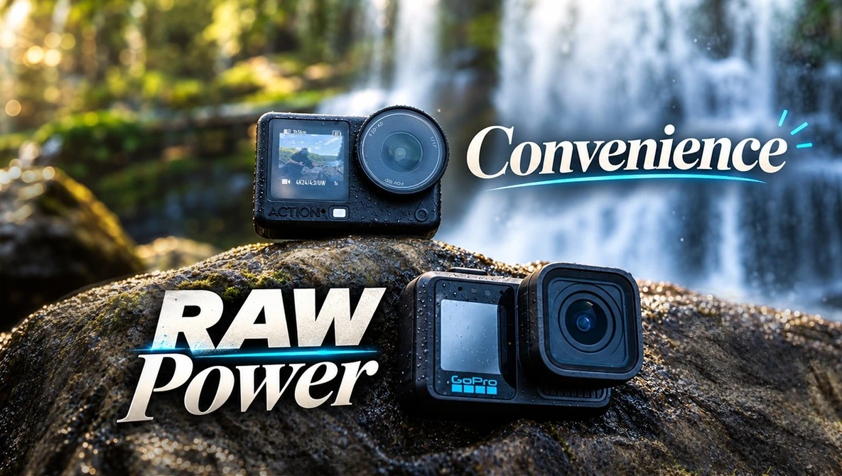 Watch $700 GoPro Mission 1 Pro vs $439 DJI Osmo Action 6 | Is It $260 Better? on YouTube.