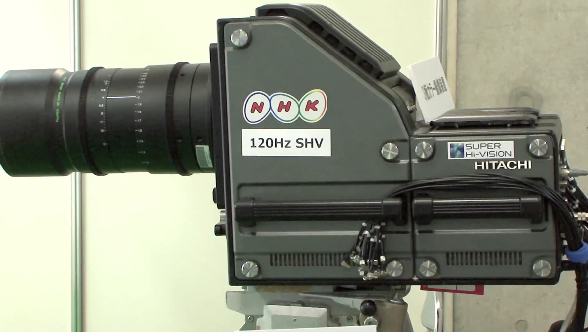 Watch NHK 33 Megapixel 120fps Ultra High Definition imaging system  #DigInfo on YouTube.