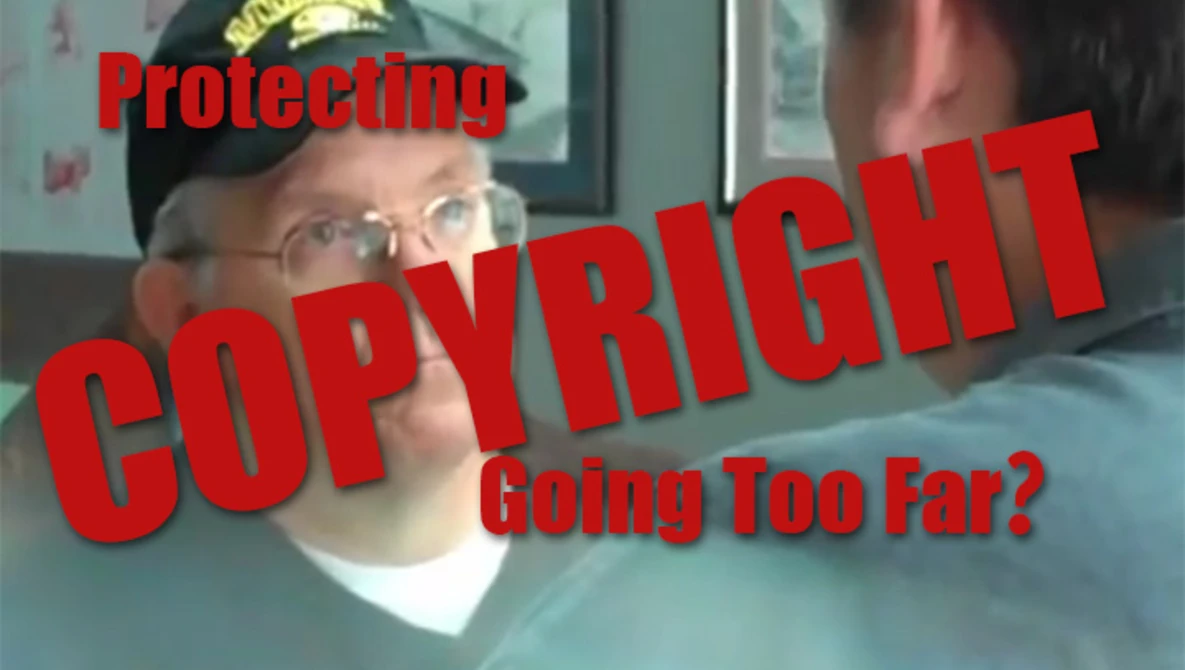 Watch Blogger Asserts Copyright, Newspaper Editor Gets Irate on YouTube.