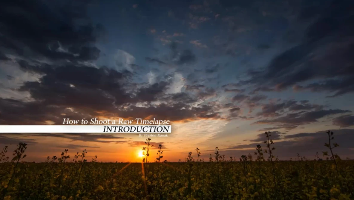Watch The RAW Timelapse Tutorial - INTRODUCTION on Vimeo.