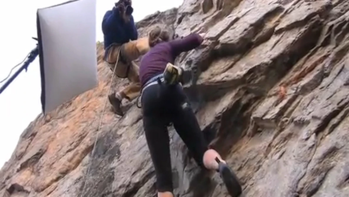 Watch Tom Bol Rock Climbing Shoot - English on Vimeo.