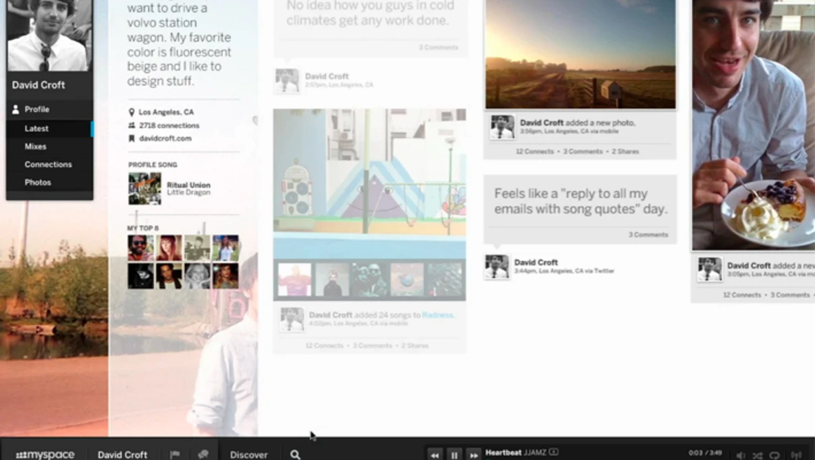 Watch The new Myspace on Vimeo.