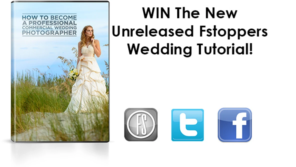 Watch Fstoppers Contest:  Win a Copy of How To Become A Professional Commercial Wedding Photographer on YouTube.