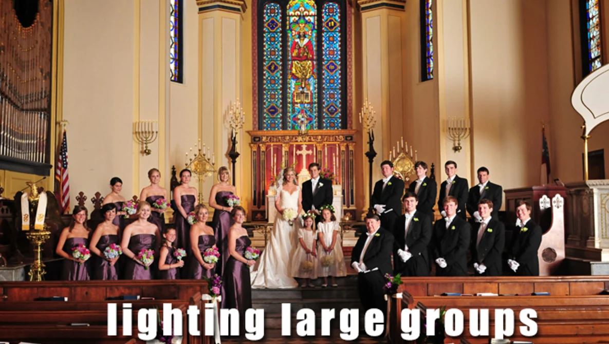 Watch Learn Wedding Photography: Posed Pictures in a Church on YouTube.