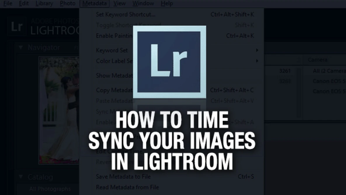 Watch Tip on How To Sync Cameras in Lightroom on YouTube.