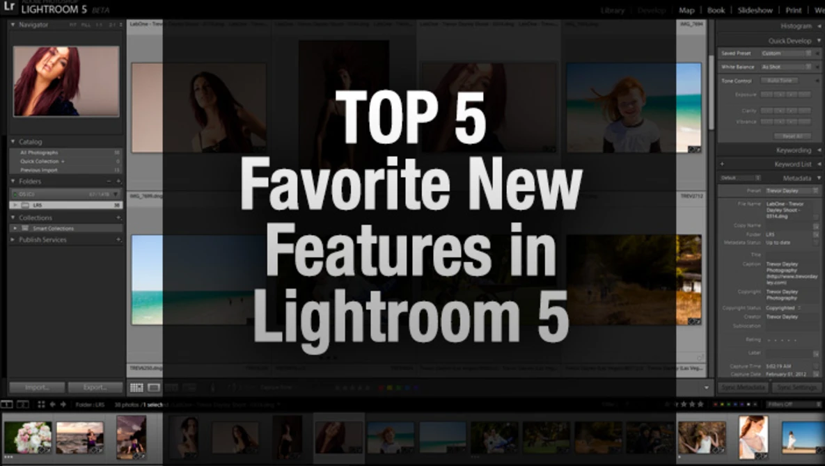 Watch Lightroom 5 - Powerful New Features on YouTube.