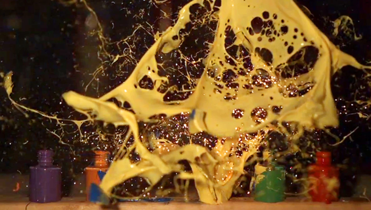 Watch Paint Exploding at 15,000fps - The Slow Mo Guys on YouTube.