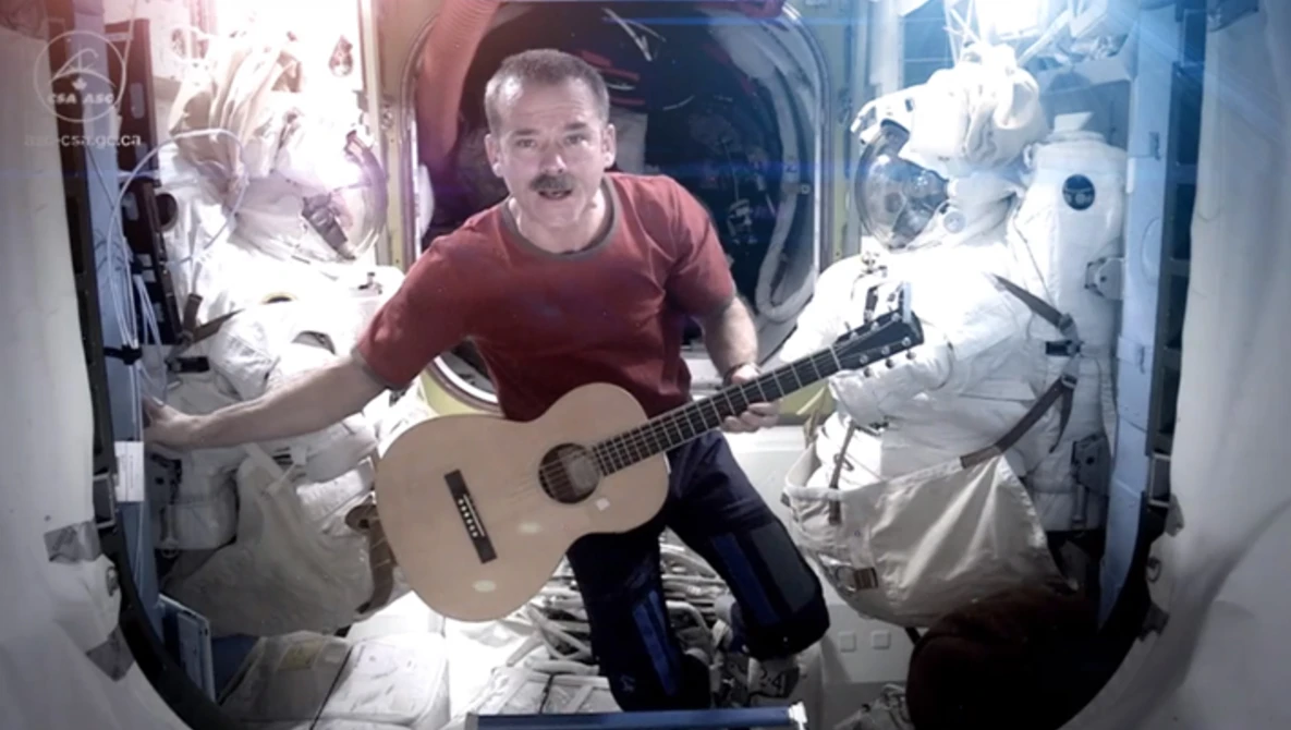 Watch Space Oddity on YouTube.