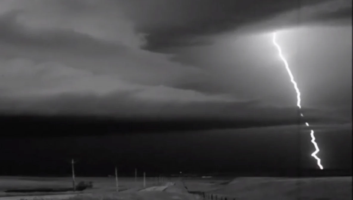Watch Incredible Slow Motion Lightning Strike! (1 sec. = 3 min!) on YouTube.