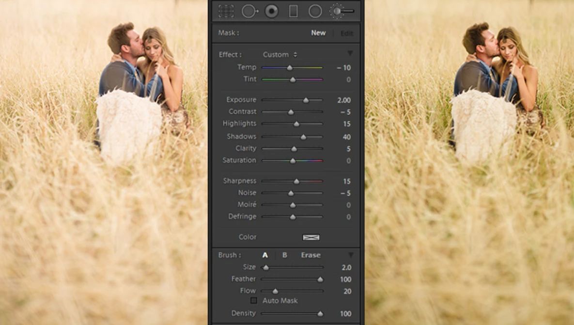 Watch Tips on Using the Adjustment Brush in Lightroom on YouTube.