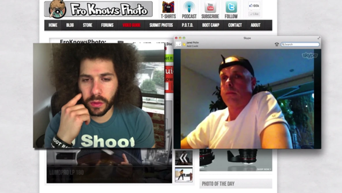 Watch An Interview with a BLIND Photographer on YouTube.