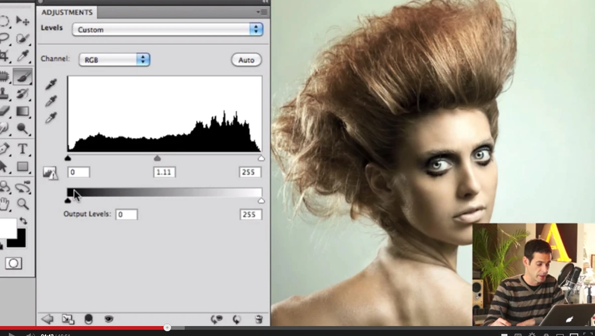 Watch The Secret Behind Levels Vs Curves In Photoshop - A Phlearn Video Tutorial on YouTube.