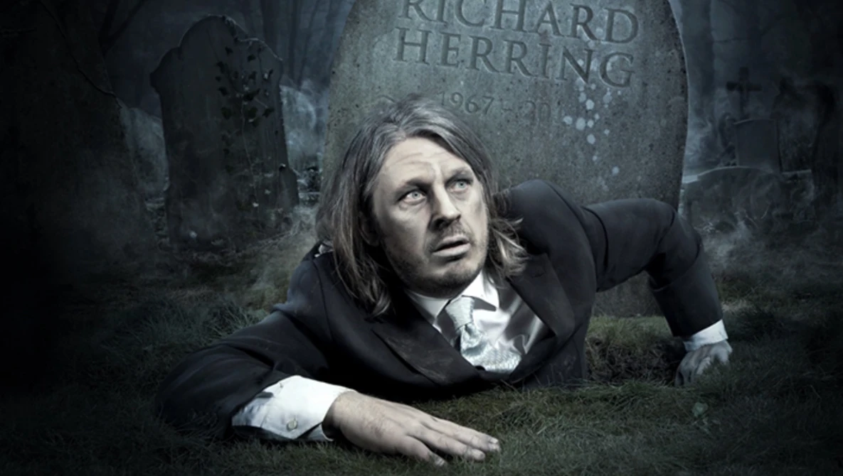 Watch Richard Herring: 'We're All Going to Die' Poster Shoot — Behind The Scenes on Vimeo.