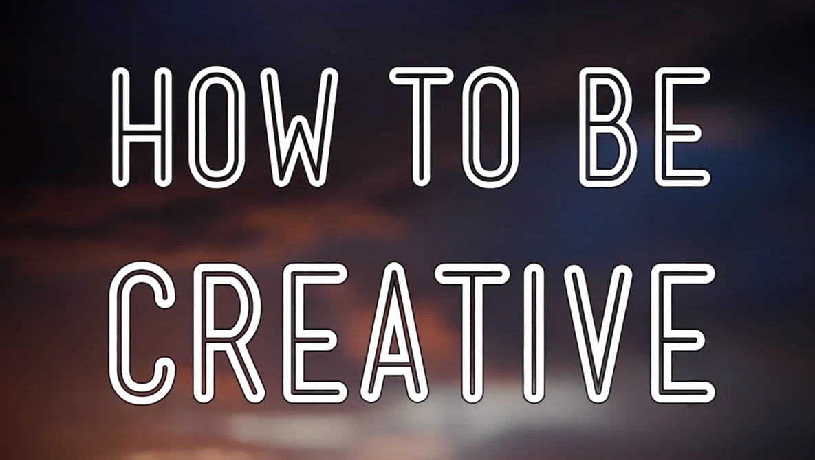 Watch How To Be Creative | Off Book | PBS Digital Studios on YouTube.
