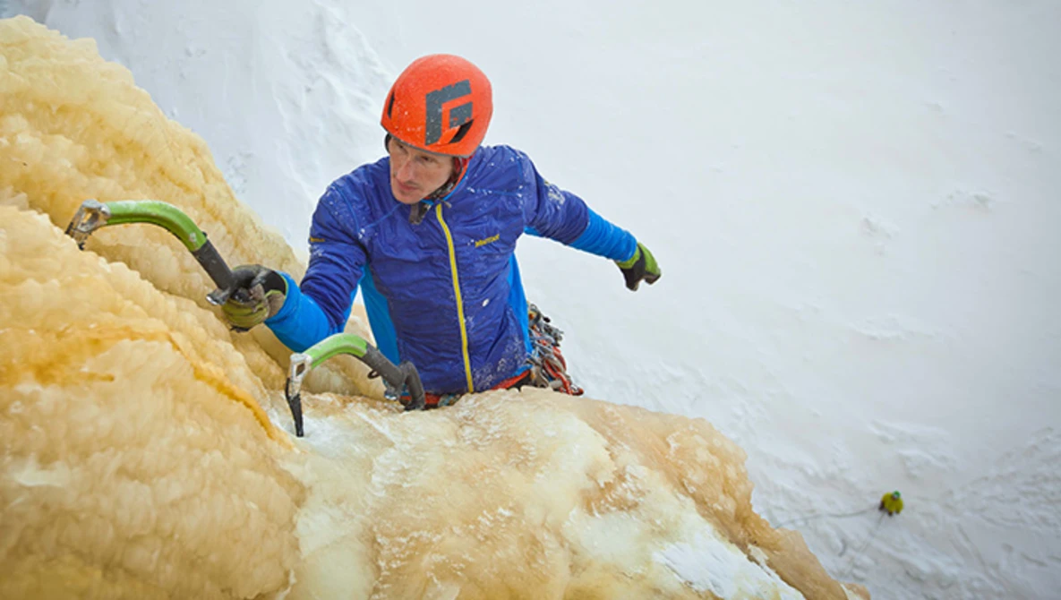 Watch Behind the Scenes of a Backcountry Ice Climbing Photoshoot on Vimeo.