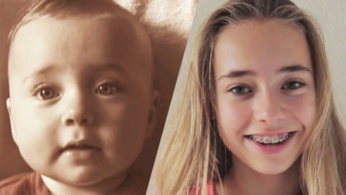 Watch Portrait of Lotte, 0 to 14 years in 4 min. on YouTube.
