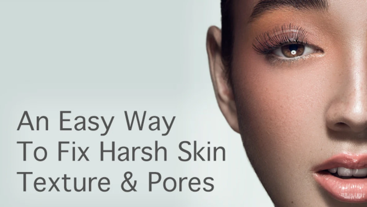 Watch How to Even Out Rough Skin Texture and Pores in Photoshop on YouTube.