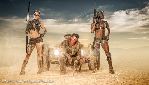 Behind the Scenes of Michael Herb's Test With Westcott's Zeppelin: "Desert Warriors"