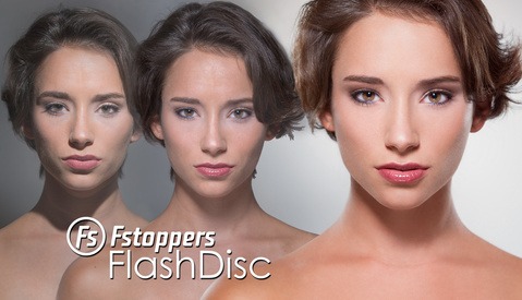 How To Photograph and Light A Beauty Shot With the Fstoppers Flashdisc