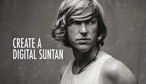 How to Create a Digital Suntan in Lightroom