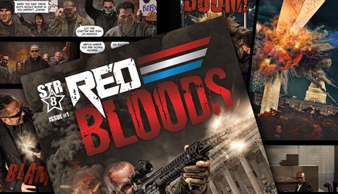 Red Bloods: Photographer Jason Swarr Releases Amazing Composite Comic Book