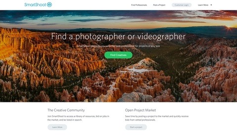 SmartShoot - Connecting Visual Artists and Big Brands
