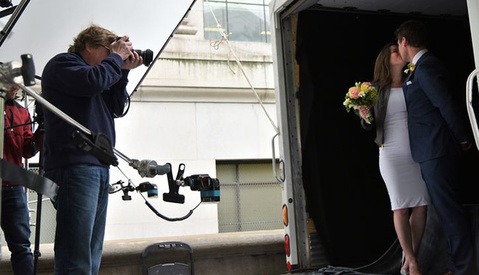 Joe McNally and The Nikon Wedding Truck Offer Free Wedding Portraits to NYC Couples