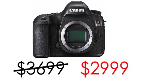 Crazy Sale: Save $700 on the New 50 Megapixel Canon 5Ds DSLR Camera