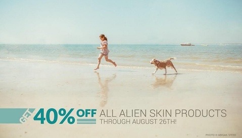 Alien Skin Products Are 40% Off Through August 26th