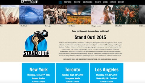 Stand Out Photo Workshops Are Coming - Learn From Industry Leaders