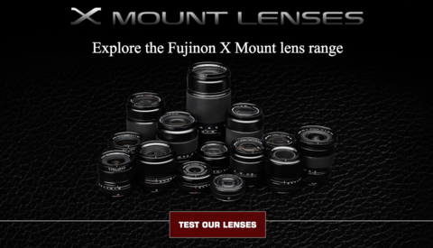 Fuji X Mount Lenses App Lets You Test and Compare Lenses Without Leaving Your Couch