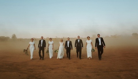 Viral Wedding Photo Raises Nearly $15,000 for Charity in 24 Hours