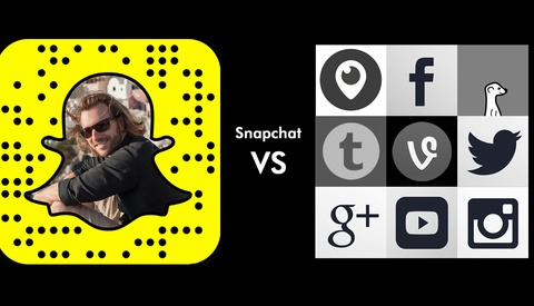 Snapchat vs Live Streaming & Social Media