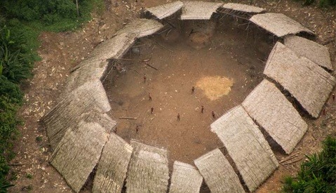 Incredible New Aerial Photos Reveal Tribe Living in Isolation in South American Jungle