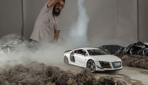 Photographer Uses Toy Model Audi R8 For Epic Shoot | Fstoppers