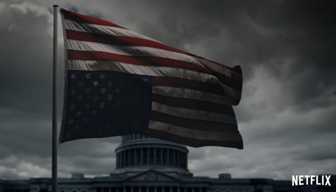 Pete Souza Photographs Netflix 'House of Cards' Promo in Washington, D.C.