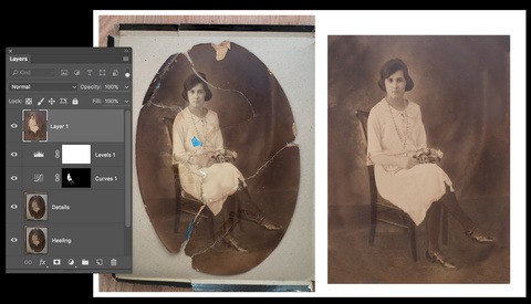 Restoring the Past With Photoshop